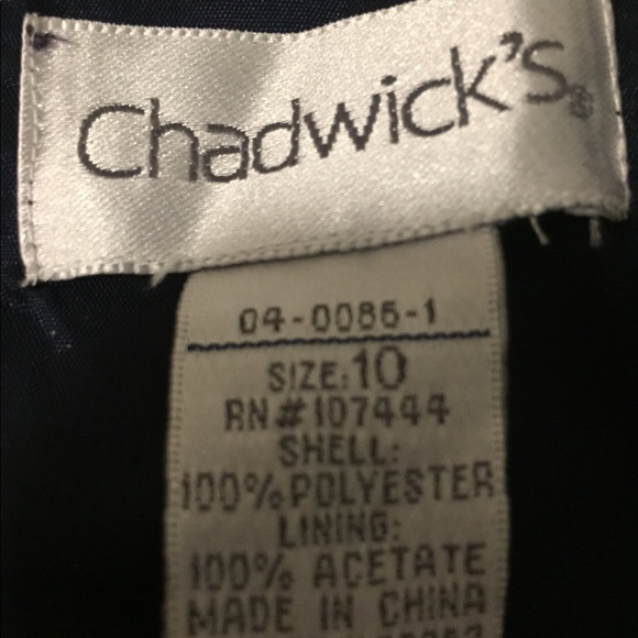 Chadwick's Formal Dress with Sheer Shawl - Sz 10 - Picture 5 of 7